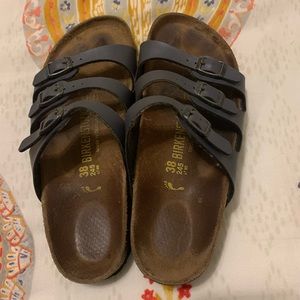 Birkenstock 3 strap sandals women’s Size 7 EU 38